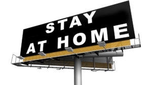Stay at Home, Schild