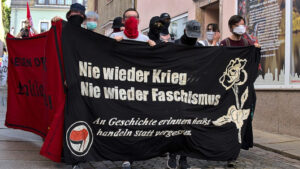 Antifa demonstriert