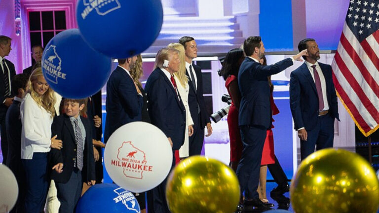 Trump vor dem Republican National Convent