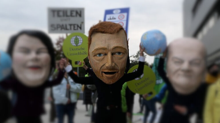 Christian Lindner als Pappkamerad