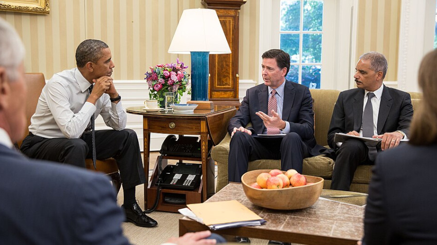 James Comey im Weißen Haus