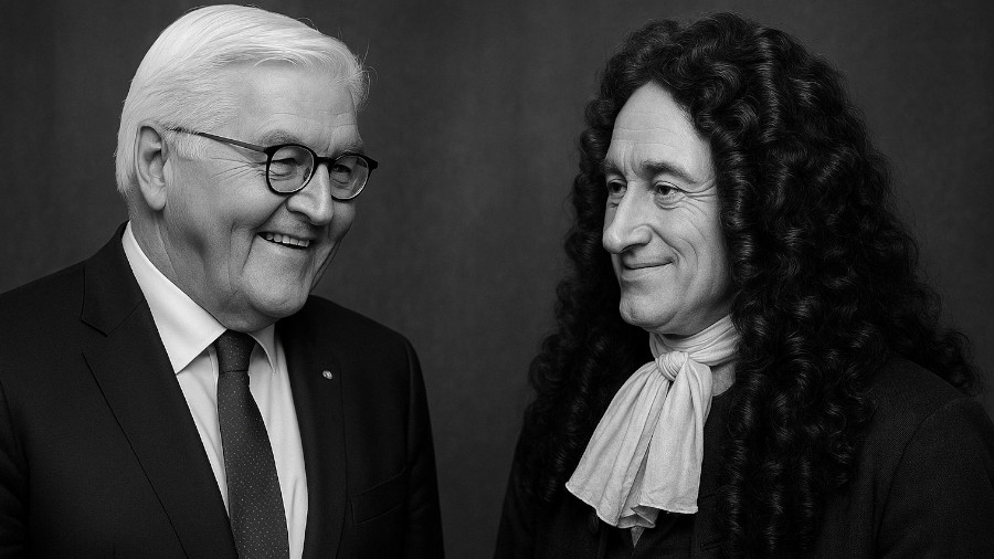 Frank-Walter-Steinmeier & Gottfried Wilhelm Leibniz