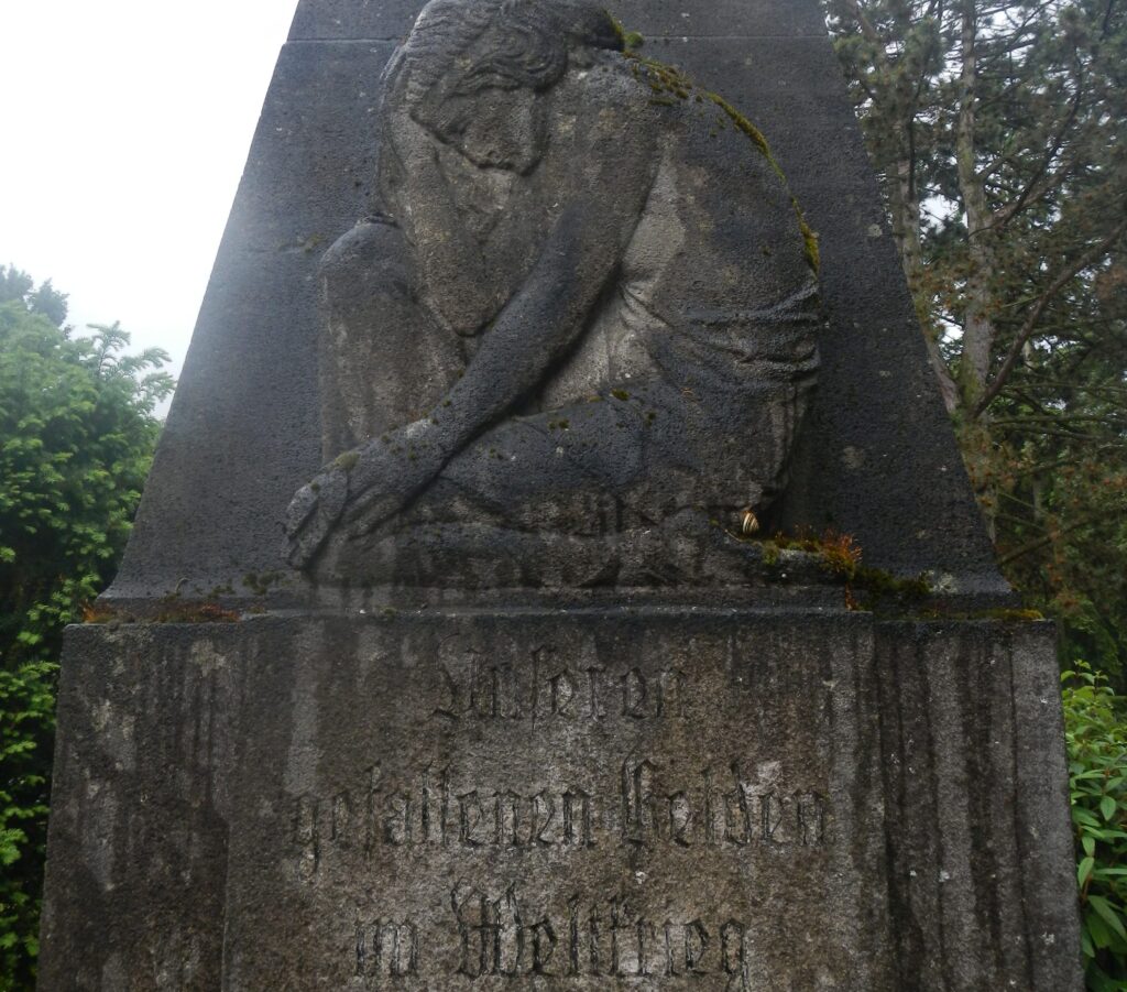 Gedenksäule für die im Ersten Weltkrieg Gefallenen