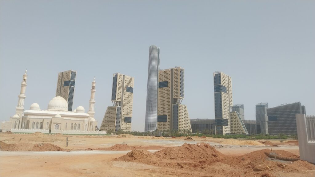Neue Hauptstadt mit dem höchsten Turm Afrikas