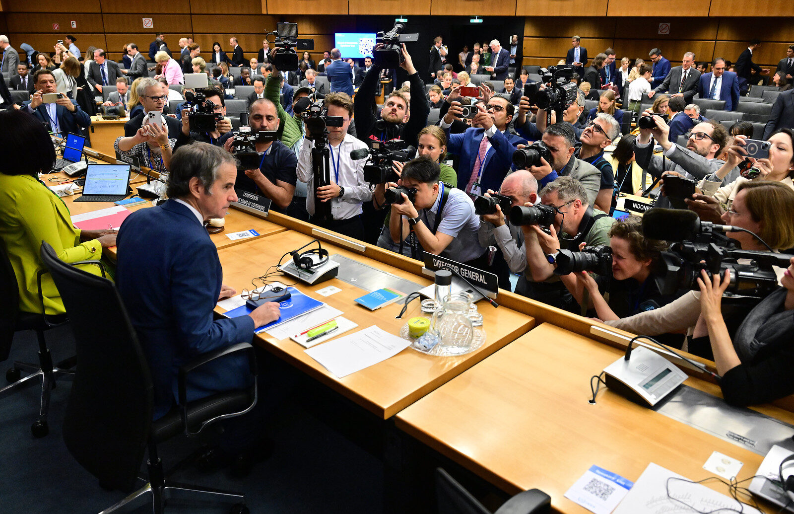IAEA-Chef Grossi berichtet über die Situation im Iran