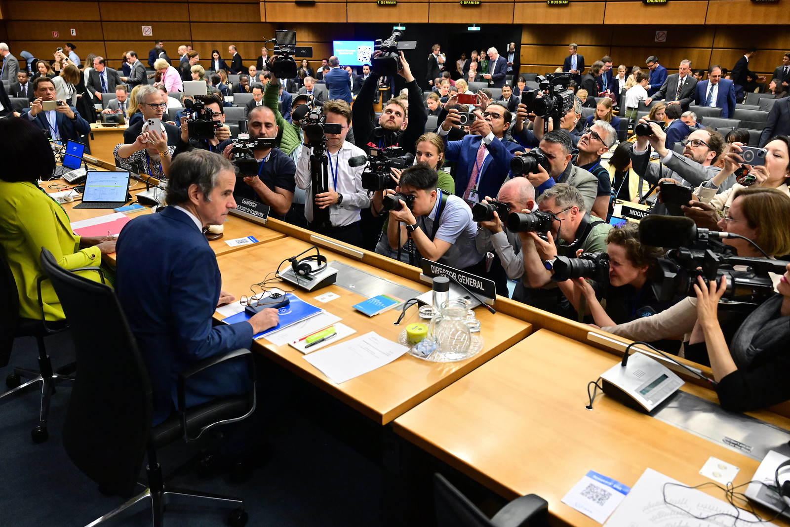 IAEA-Chef Grossi berichtet über die Situation im Iran