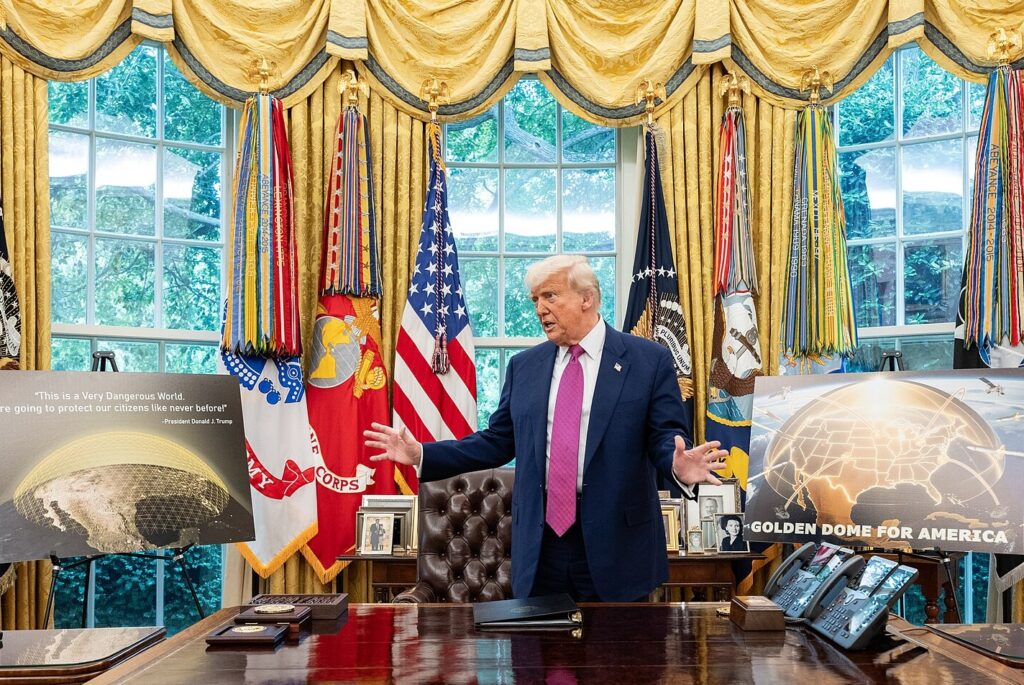 US-Präsident kündigte Global Dome am 20. Mai an