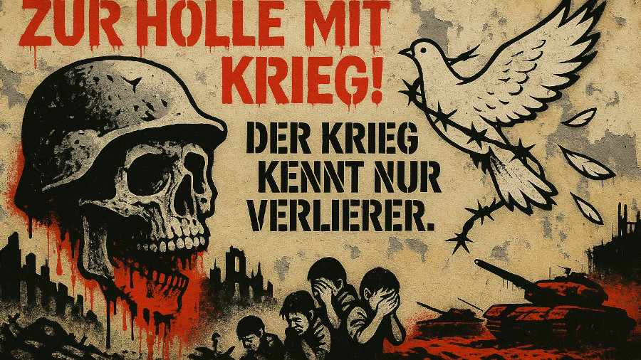 Zur Hölle mit dem Krieg. Smedley Butler. KI-generiert.