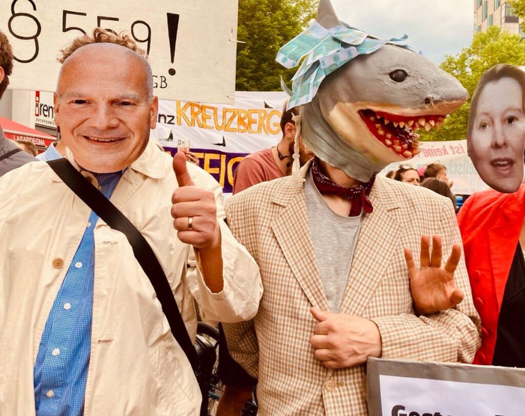 Demo gegen SuperReturn