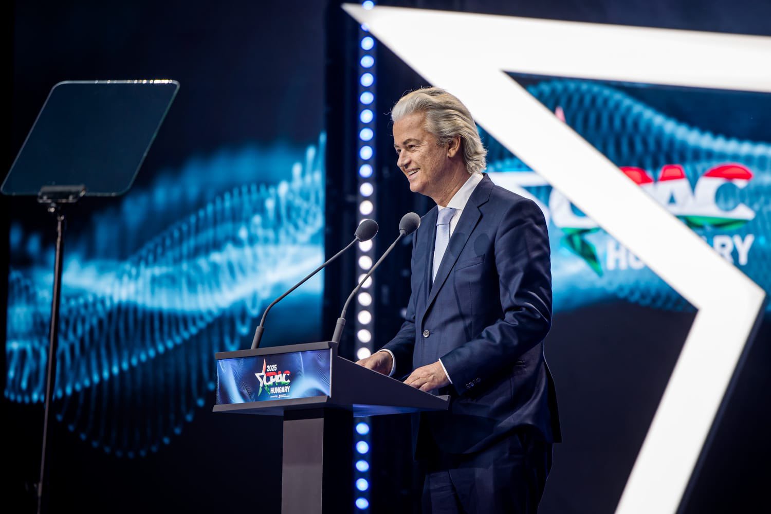 Geert Wilders beim Kongress CPAC Hungary 2025: "The Age of Patriots Has Arrived!"