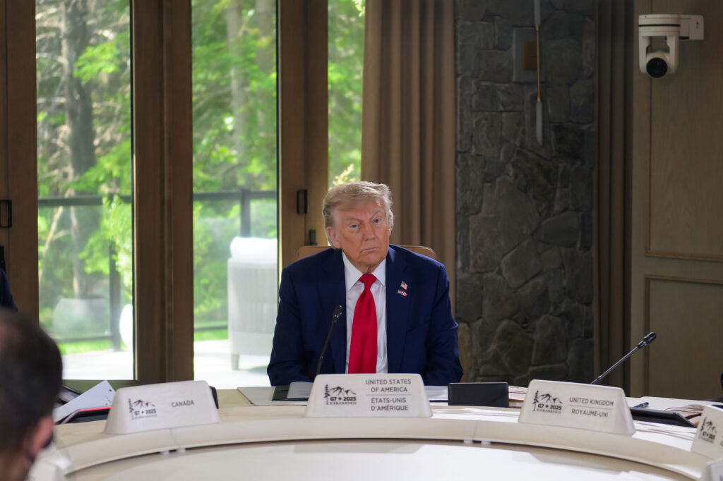 Trump auf dem G7-Gipfel in Kanada