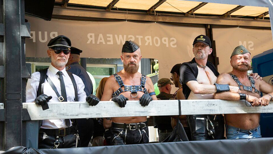 Linken-Wagen beim CSD 2018, Berlin