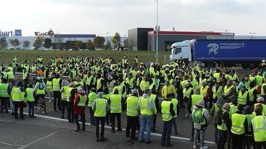 Gelbwesten, Frankreich