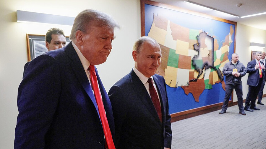 Trump und Putin in Alaska.