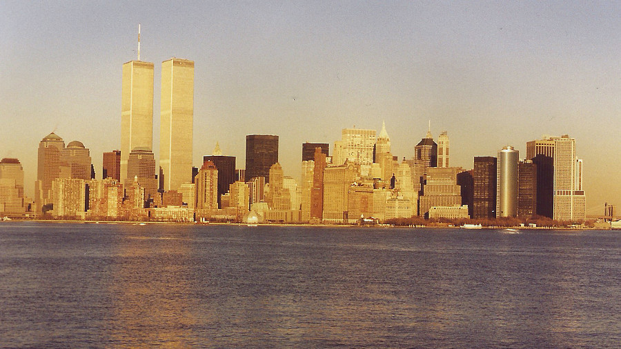New Yorker Skyline mit WTC