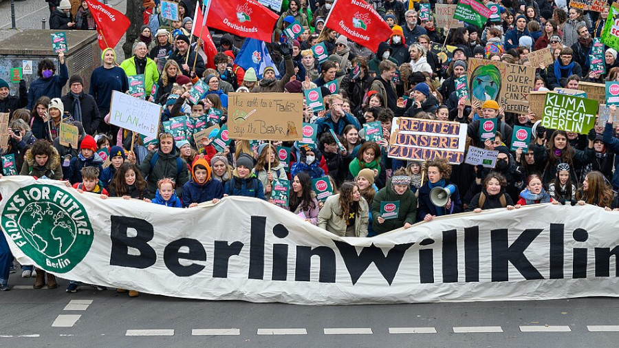 Berlin will Klima, Demo, FFF