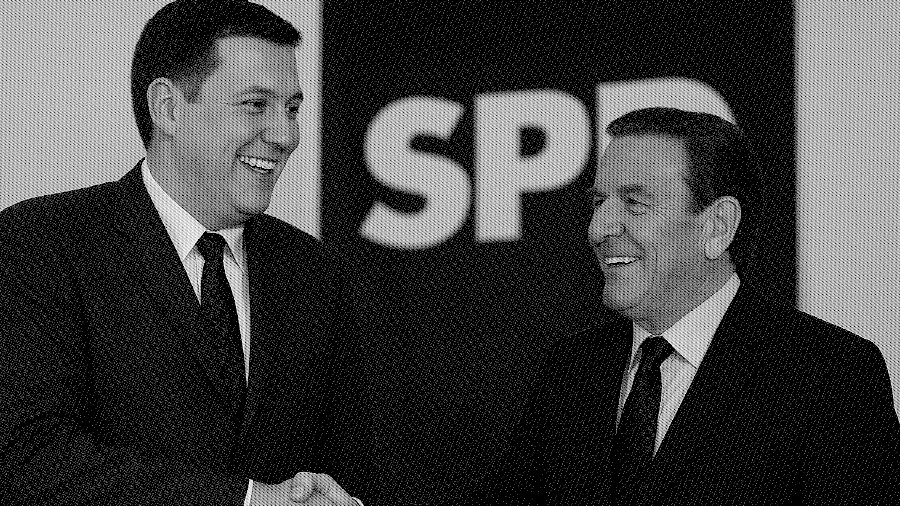 Klingbeil und Schröder: Vereint in der Agenda-Politik.