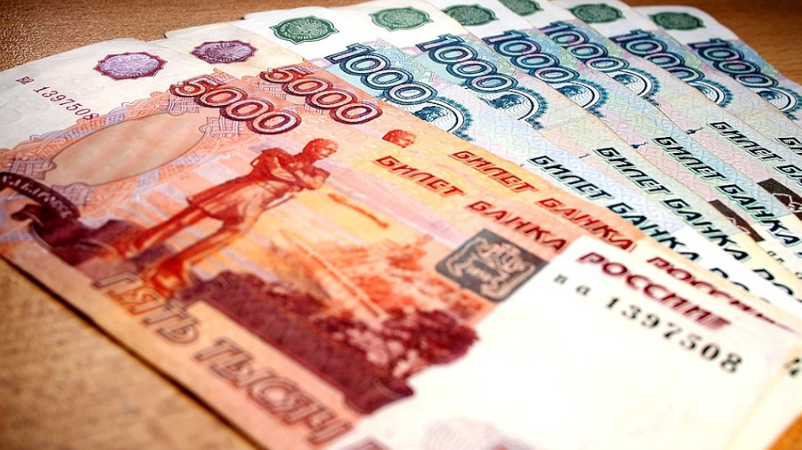 Russische Rubel