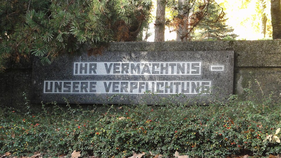 Ihr Vermächtnis, unsere Verpflichtung.Faschismus