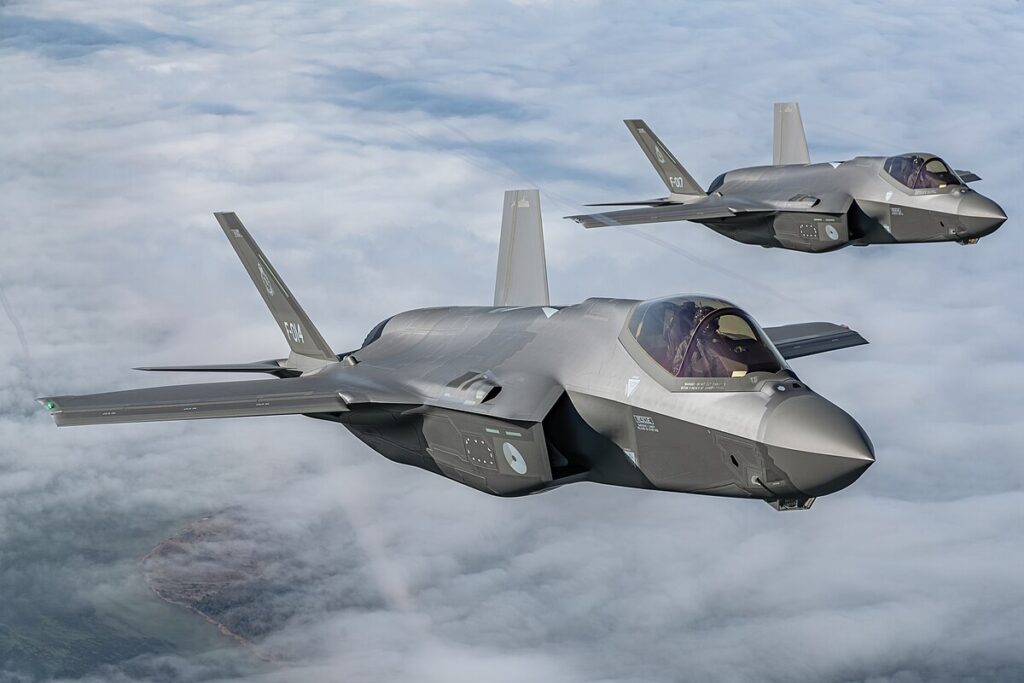 Niederländische F-35 Kampfflugzeuge
