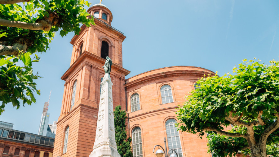 Paulskirche St. Paul's church in Frankfurt, Germany