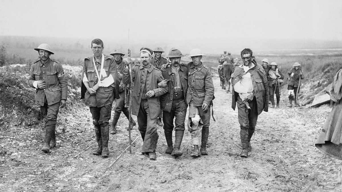 Britische Soldaten, Erster Weltkrieg