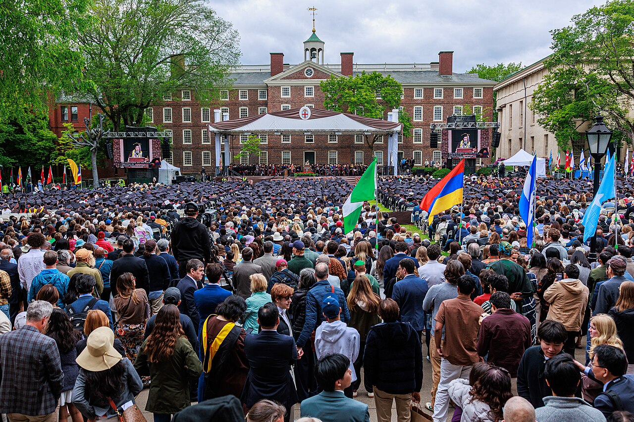 Abschlussfeier an der Brown University Commencement 2025.