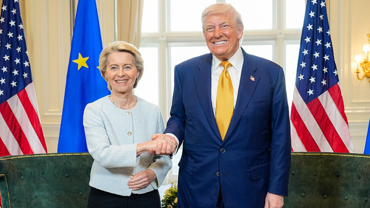 Donald Trump und Ursula von der Leyen