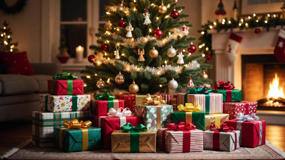 Geschenke unterm Weihnachtsbaum