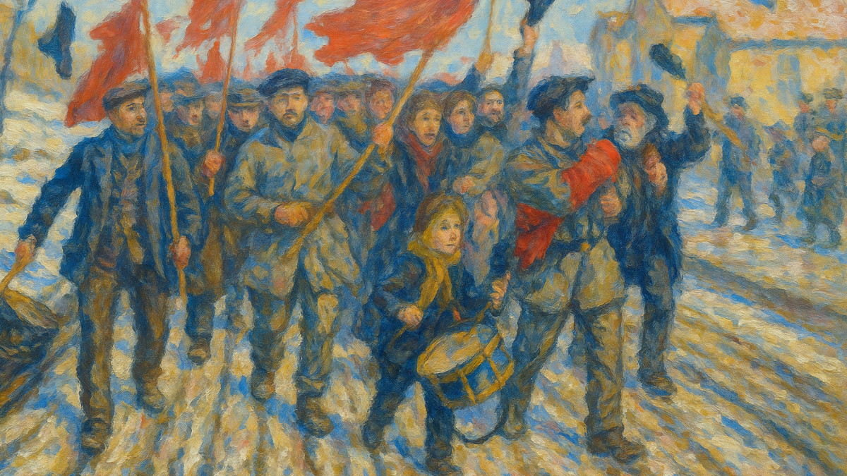 Protest, KI-generiert