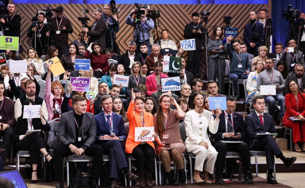 Gäste der Pressekonferenz.