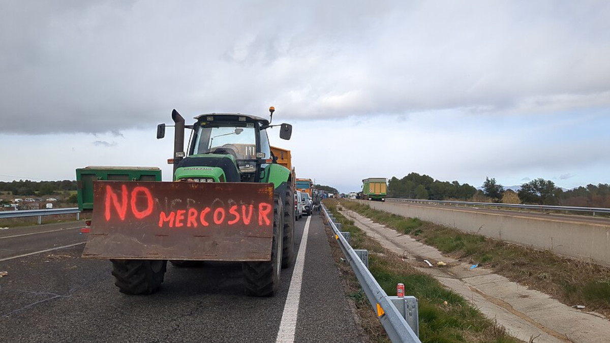 Protest gegen Mercosur-Abkommen