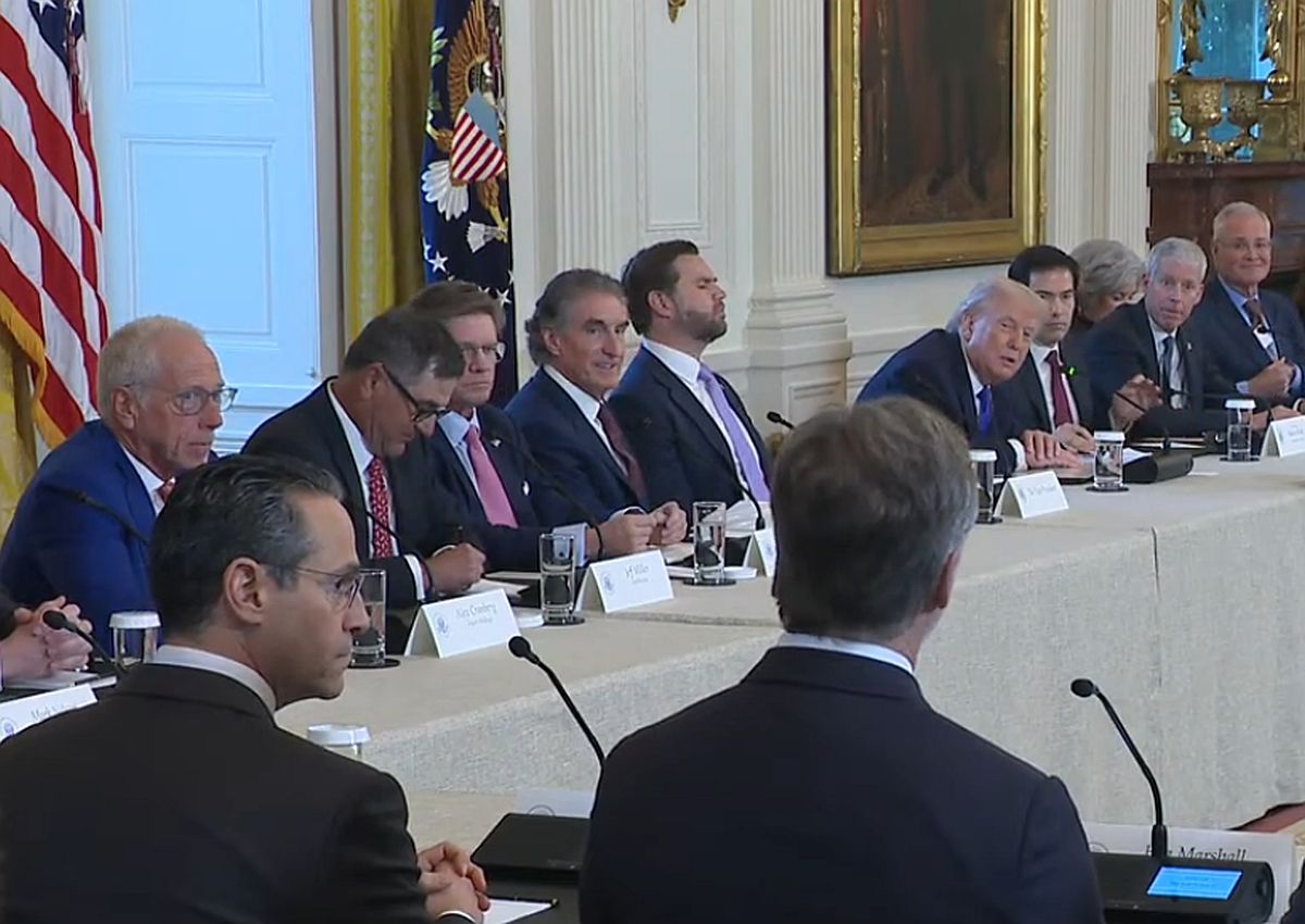 Treffen mit den Oil-CEOs im Weißen Haus