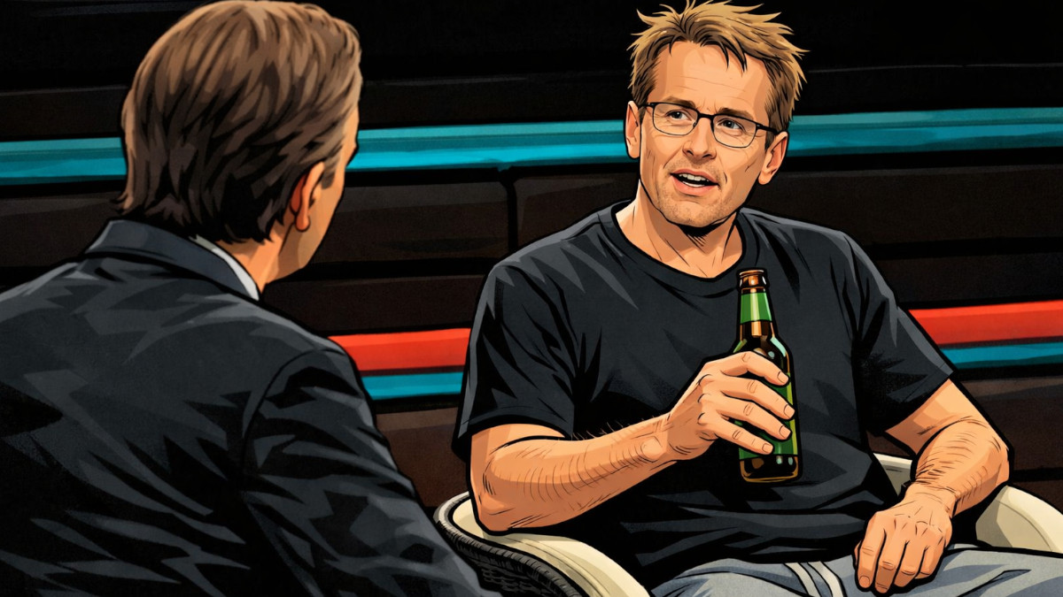 Daniel Günther privat bei Lanz