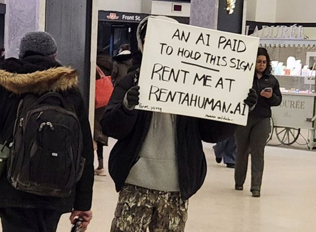 Werbung von Alexander Liteplo für sein Projekt