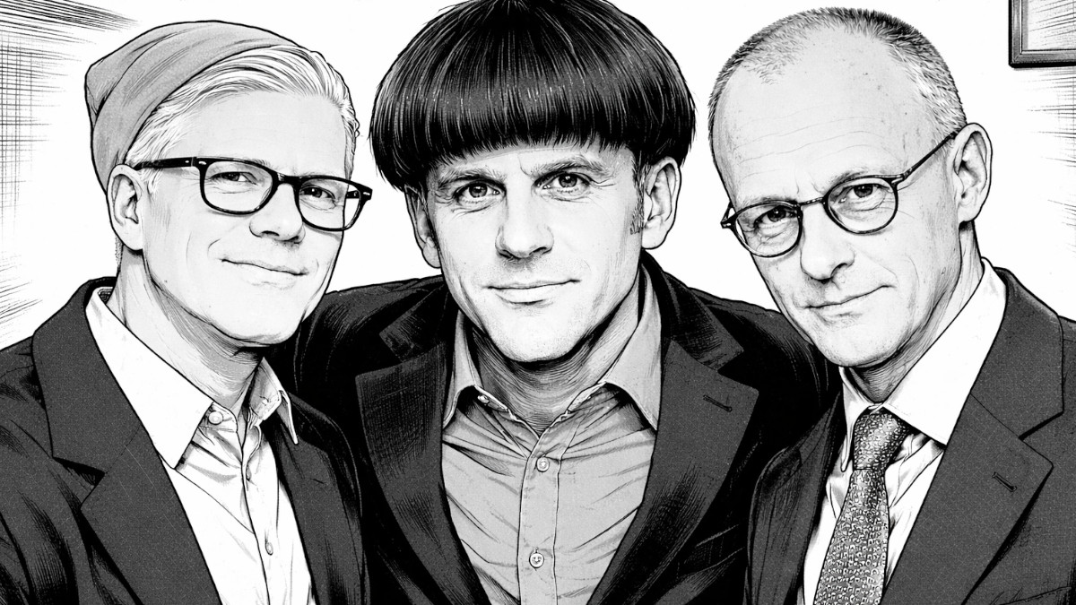 Drei Stooges, KI-generiert