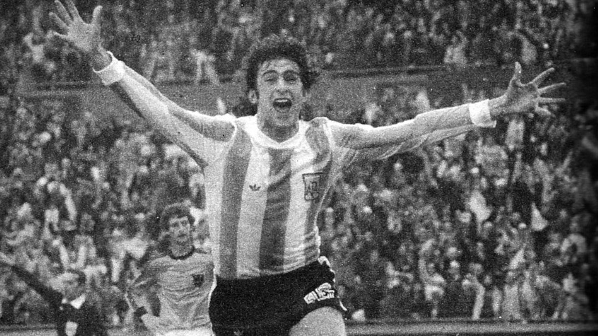 Mario Kempes, Torjubel, 1978