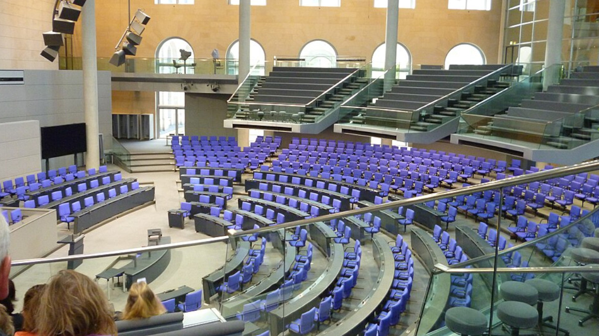 Plenarsaal, Bundestag