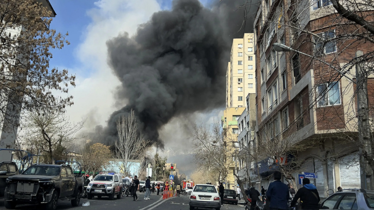 Teheran, nach Angriff, 2026