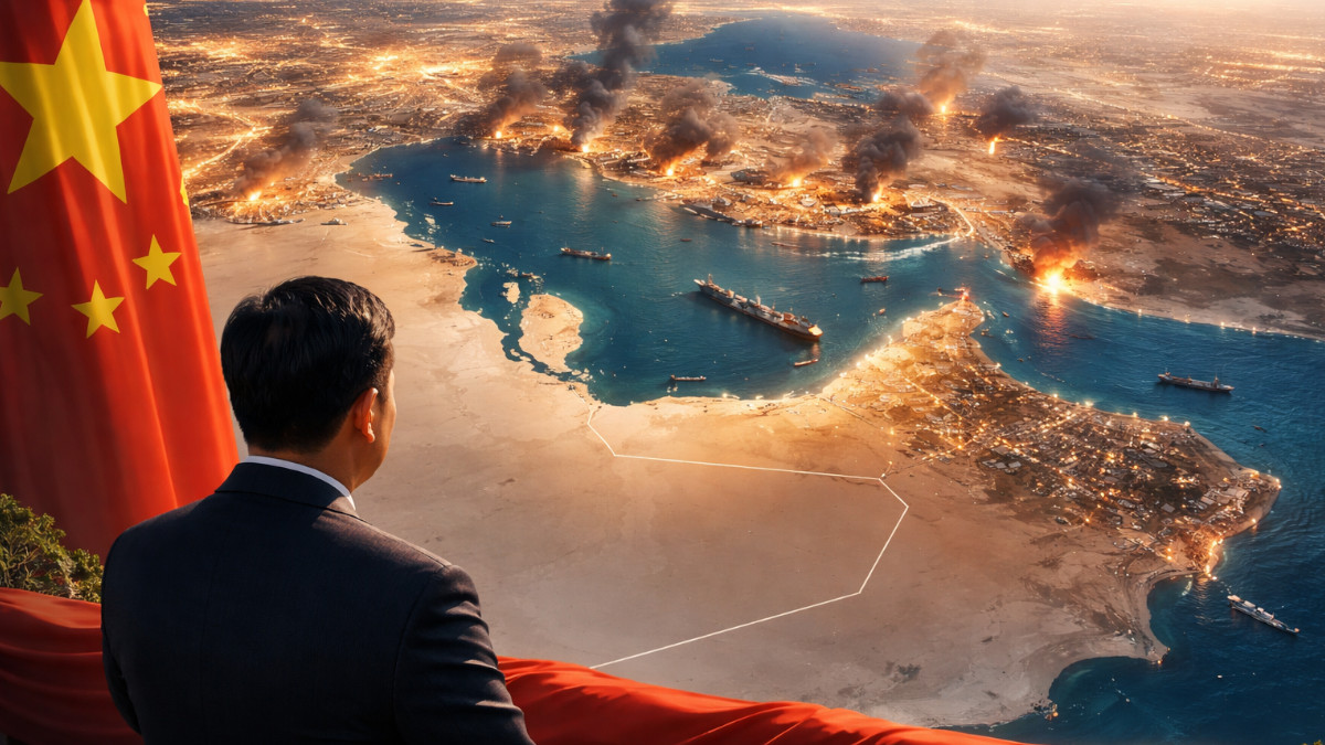 China blickt auf Golfregion