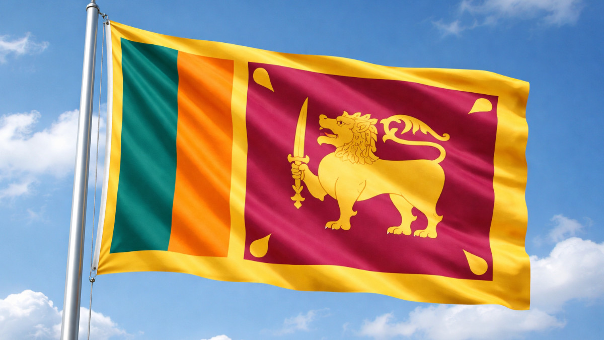 Flagge Sri Lanka