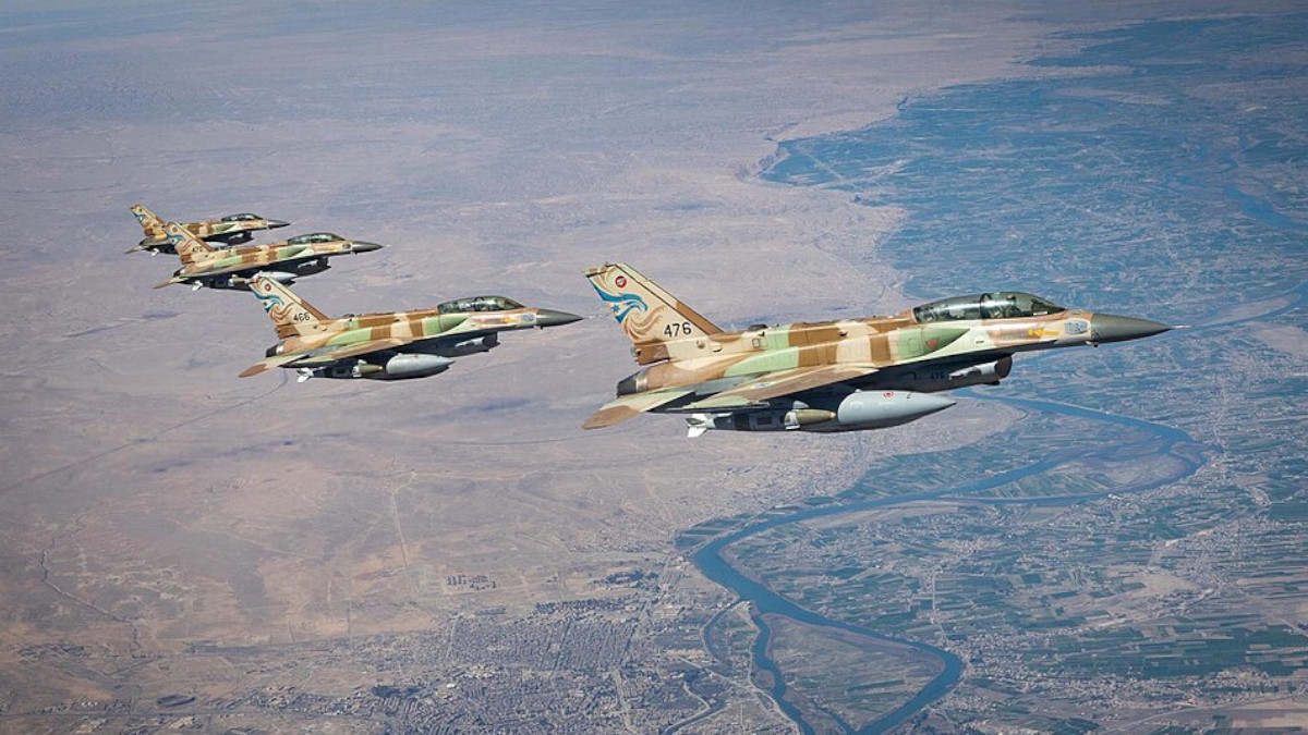 Israeli Air Force F-16I Sufa fighter jets, Operation Roaring Lion 2026