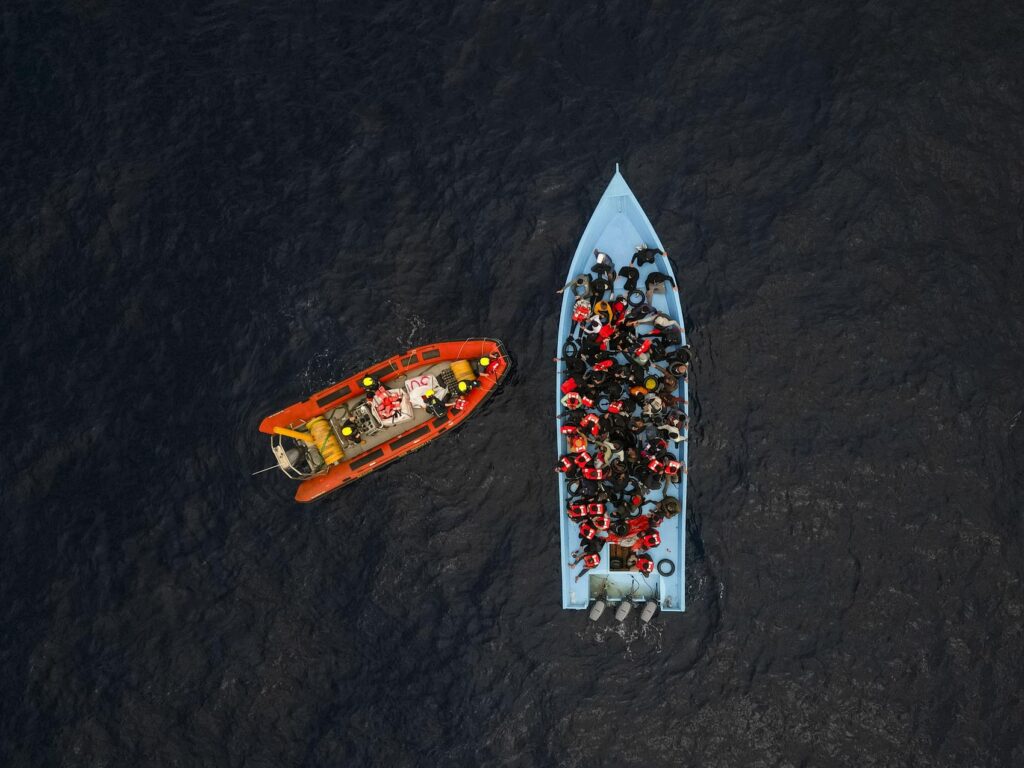 Rettungsaktion von SOS Humanity. Bild: Marcel Beloqui Evardone/SOS Humanity