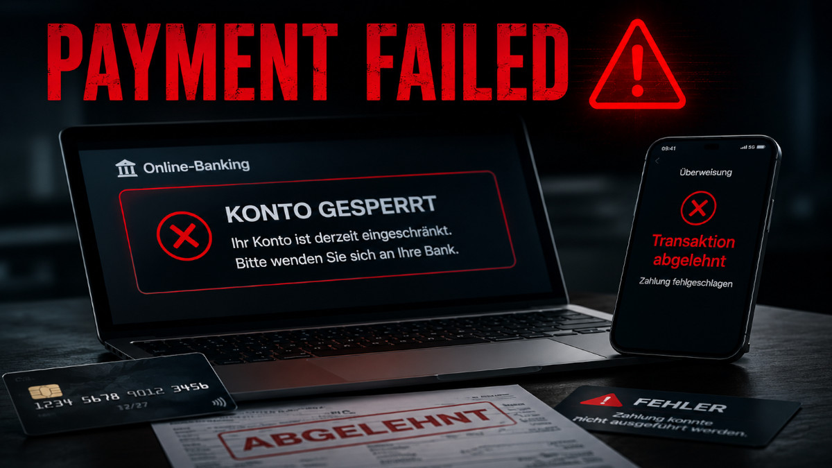 Symbolbild Kontosperrung