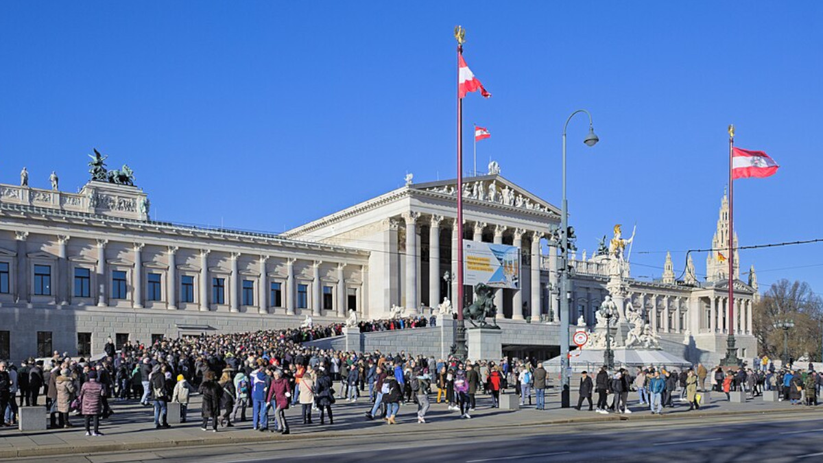 Parlament in Wien