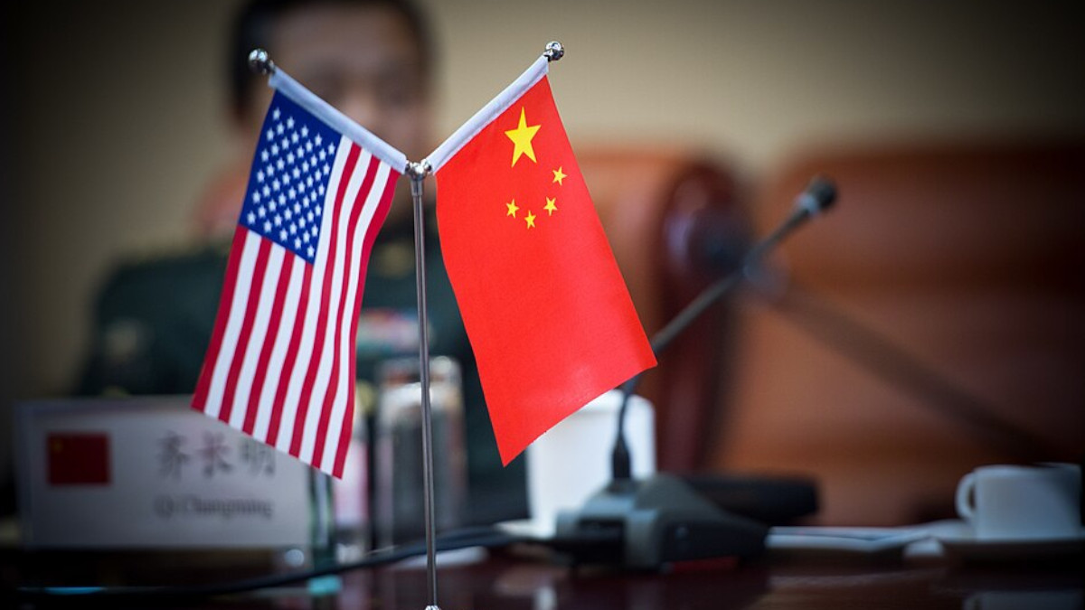 USA und China, Flaggen