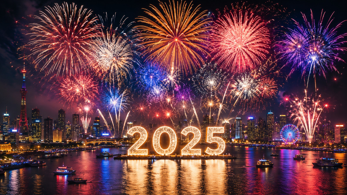 2025, Feuerwerk