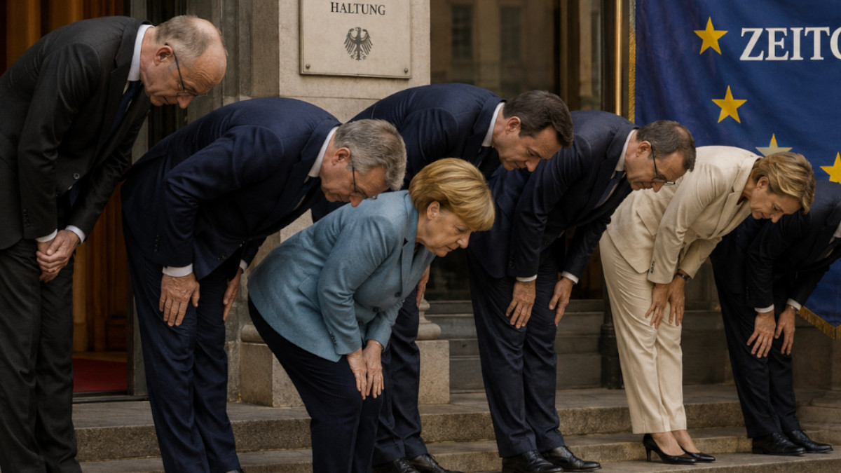 Bückbürger, KI-generiert