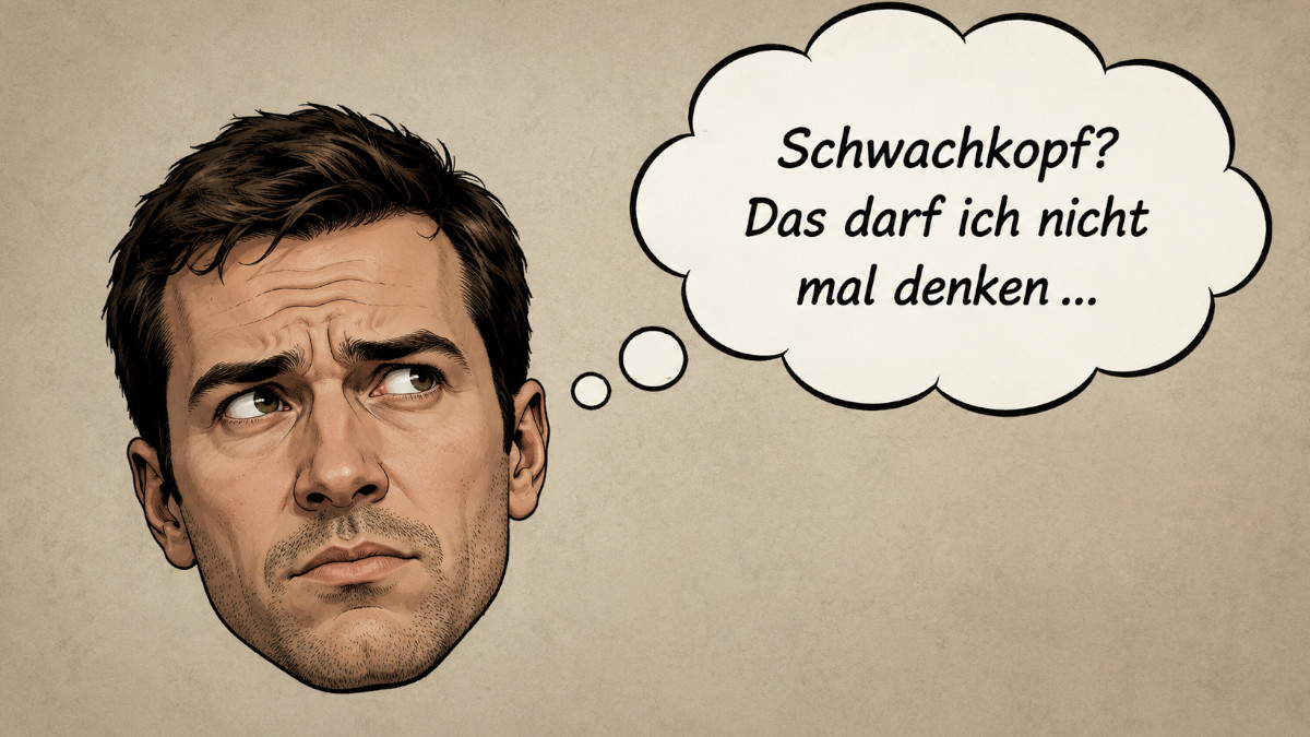 Schwachkopf, Symbolbild