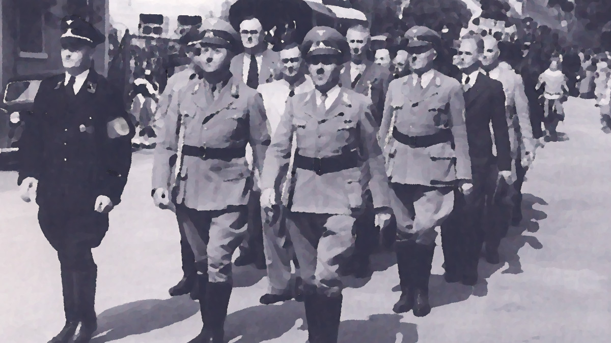 Nazis beim Schäferlauf AGD